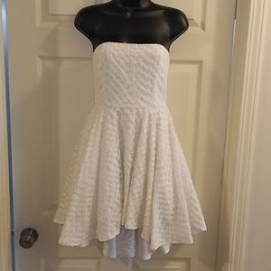 SALE*NWT**SAU**Embroidered Strapless Dress